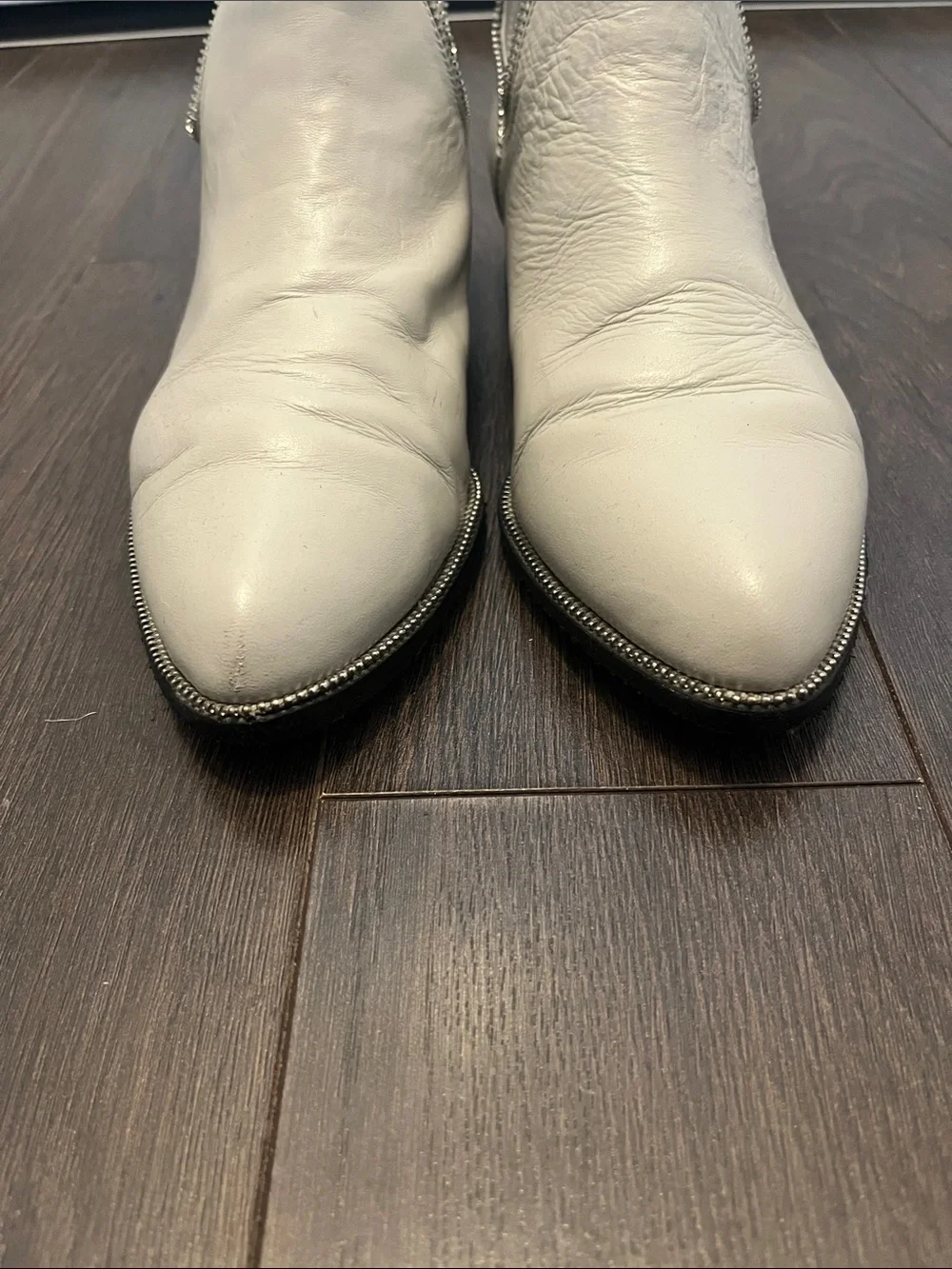 SENSO Cream Leather Ankle Booties, brand new, size 38 - Picture 5 of 10